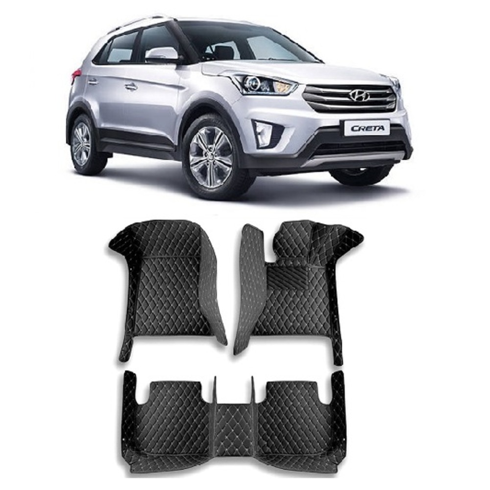 Floor Mats for Creta Old  - black